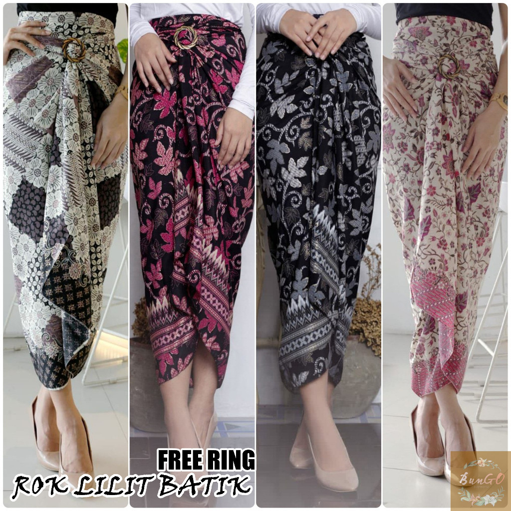 Reliable Have ROK LILIT BATIK BAWAHAN KEBAYA KAIN SERUT INSTAN RING