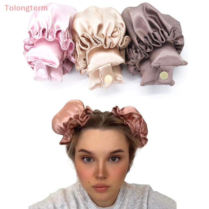 Tolongterm> Heatless Curling Rod No Heat Hair Curler Silk Curls Soft Hair Rollers Sleeping  Lazy Hair Curlers  Curly Hairtools well