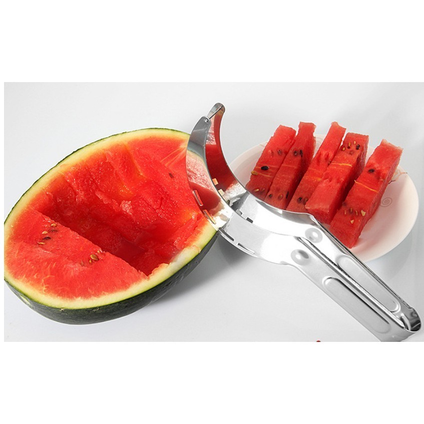 Watermelon Slicer Watermelon Cutter Knife Cucumis Melon Cutter Chopper Fruit Salad Cucumber Vegetable Fruit Slicers Kitc