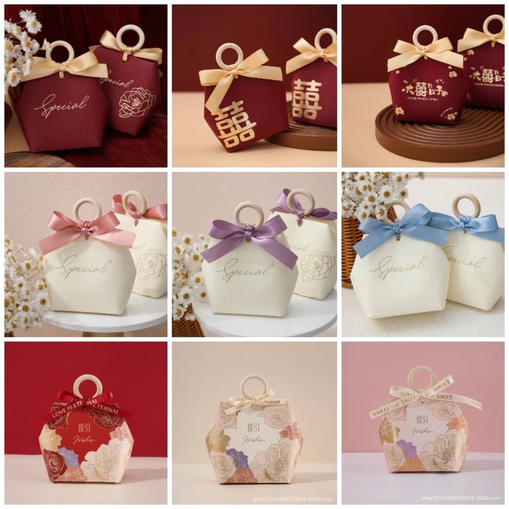 9x5x10cm 1 Set Bekas Telur Doorgift, Kahwin, Jamuan, 1 Set Doorgift, Wedding Box