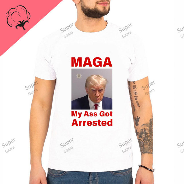 Funny Trump 2025 Prisoner Mugshot Not Guilty Limited Edition Theme Men Dedicated Woman Clothing T Shirt for Women Zevity