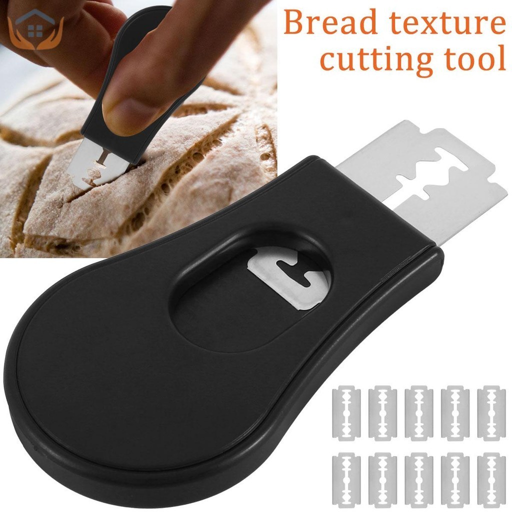 Bread Dough Slashing Tools Magnetic Bread Lame Dough Scoring Tool Extractable Sourdough Scoring Cutter for Bread Making SHOPSKC9583