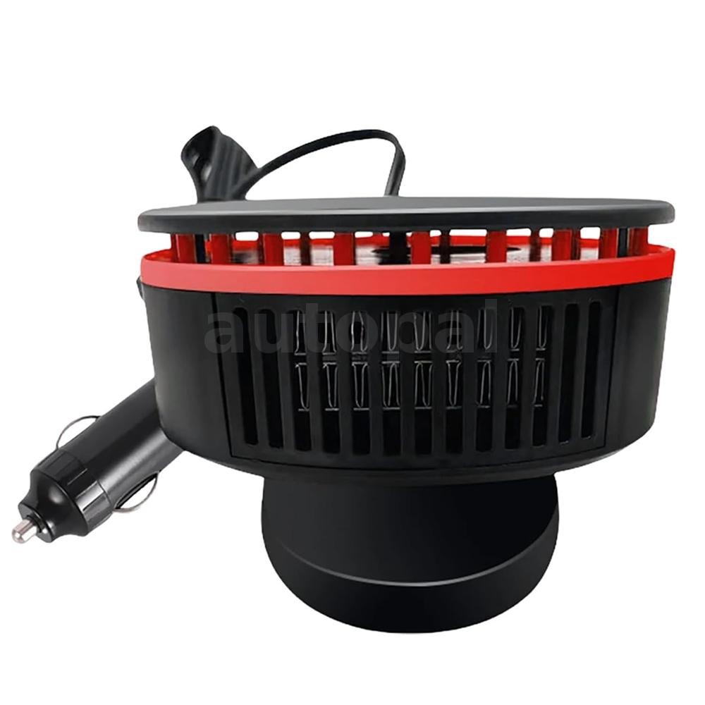 2 In 1 Car 360° Rotating Heater Fan Car Heater Fan Portable Car Heater with Cooling Function 150W 12V Windshield Defroster
