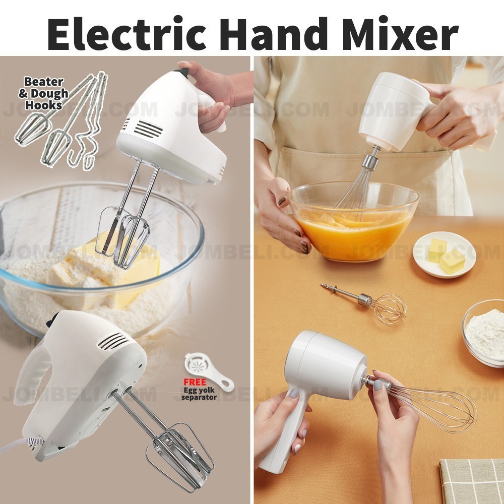 FAST POS Hand Mixer Mixer baking mixer egg beater 7 Speed Portable Electric Egg Beater Blender baking mixer blender mix