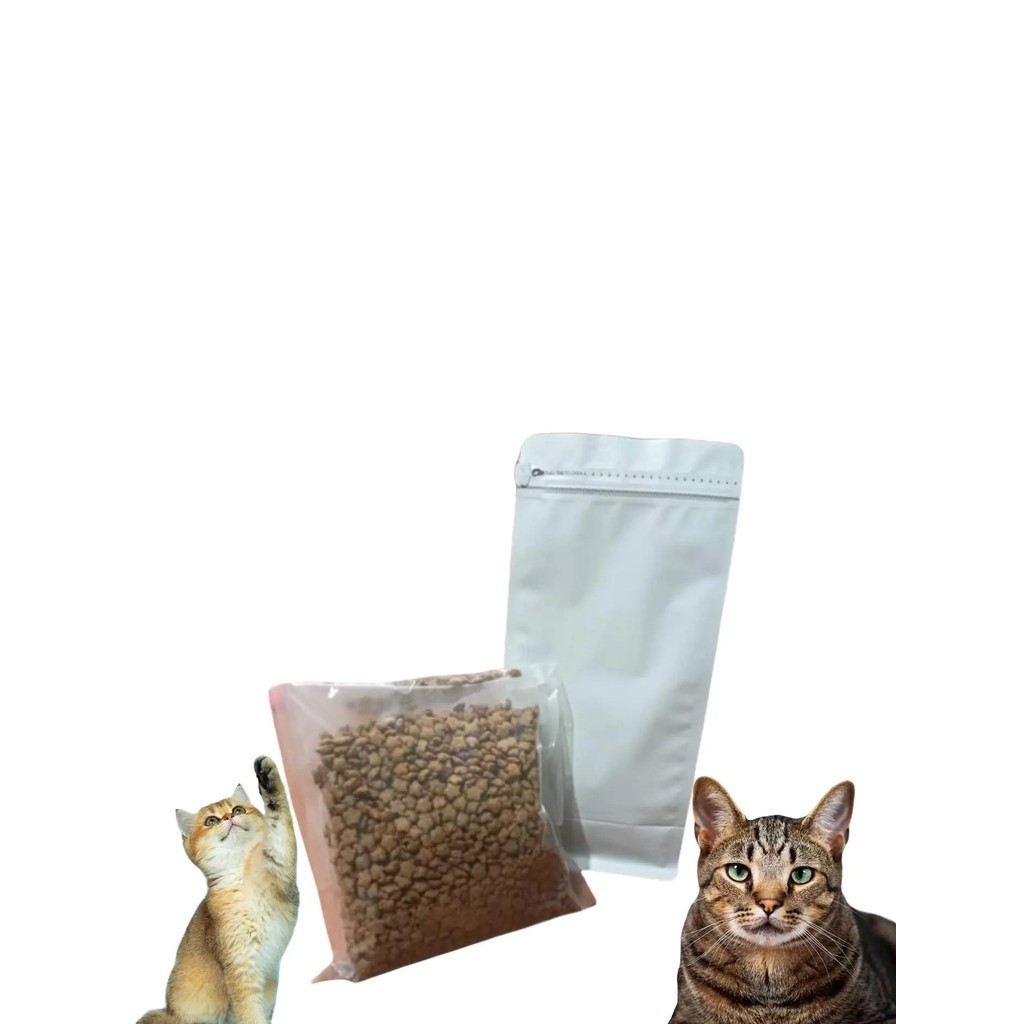 Micat makanan 1kg Ibu & Anak Kucing Ayam, Ikan Tuna, Telur & Susu [Repack] makanankucing
