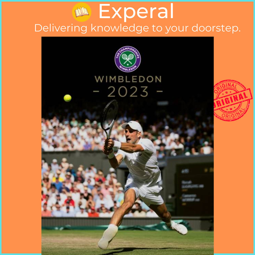 [English - 100% Original] - Wimbledon 2023 - The Official Review of The Champions by Paul Newman (UK edition, hardcover)