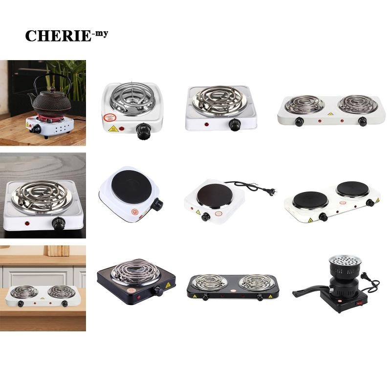 [In Stock] Portable Electric Coil Burner Easy to Clean Home Outdoor Electric Cooktop