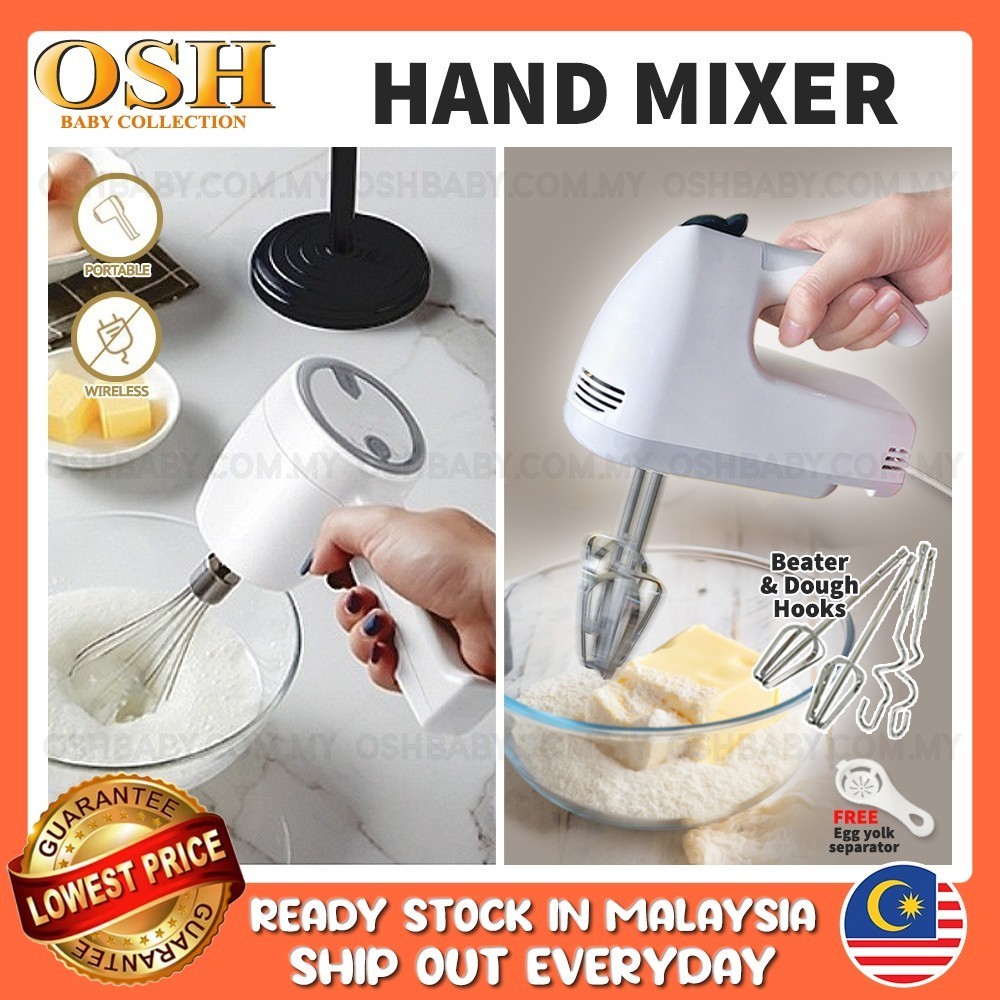 Hand Mixer Mixer baking mixer egg beater 7 Speed Portable Electric Egg Beater Blender baking mixer blender mix