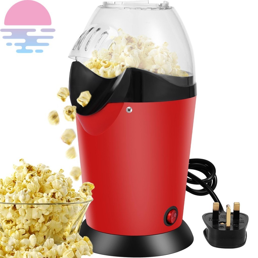 Hot Air Popcorn Maker 1200W Electric Popcorn Maker High Explosion Rate Popcorn Maker Machine Portable Air Popper Popcorn Maker  SHOPCYC3700