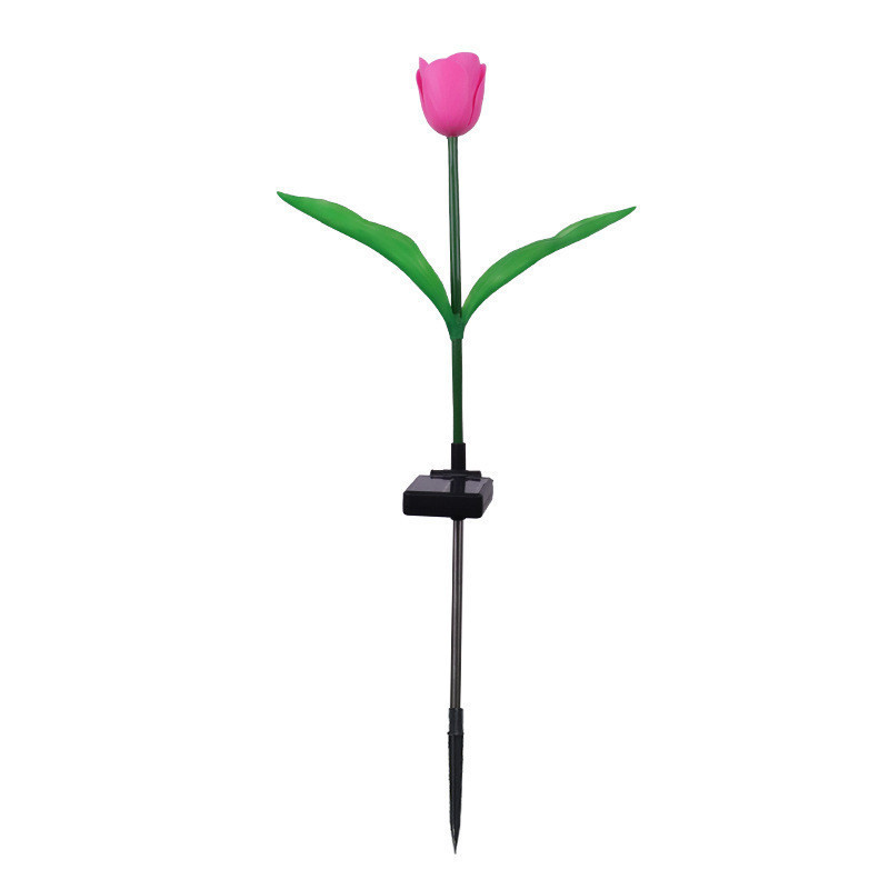 Reliable Versatile Solar Tulip Flower B & Lighting Landscape Light Garden Decoration Floor Plug LED Atmosphere Inn La... - Image 5