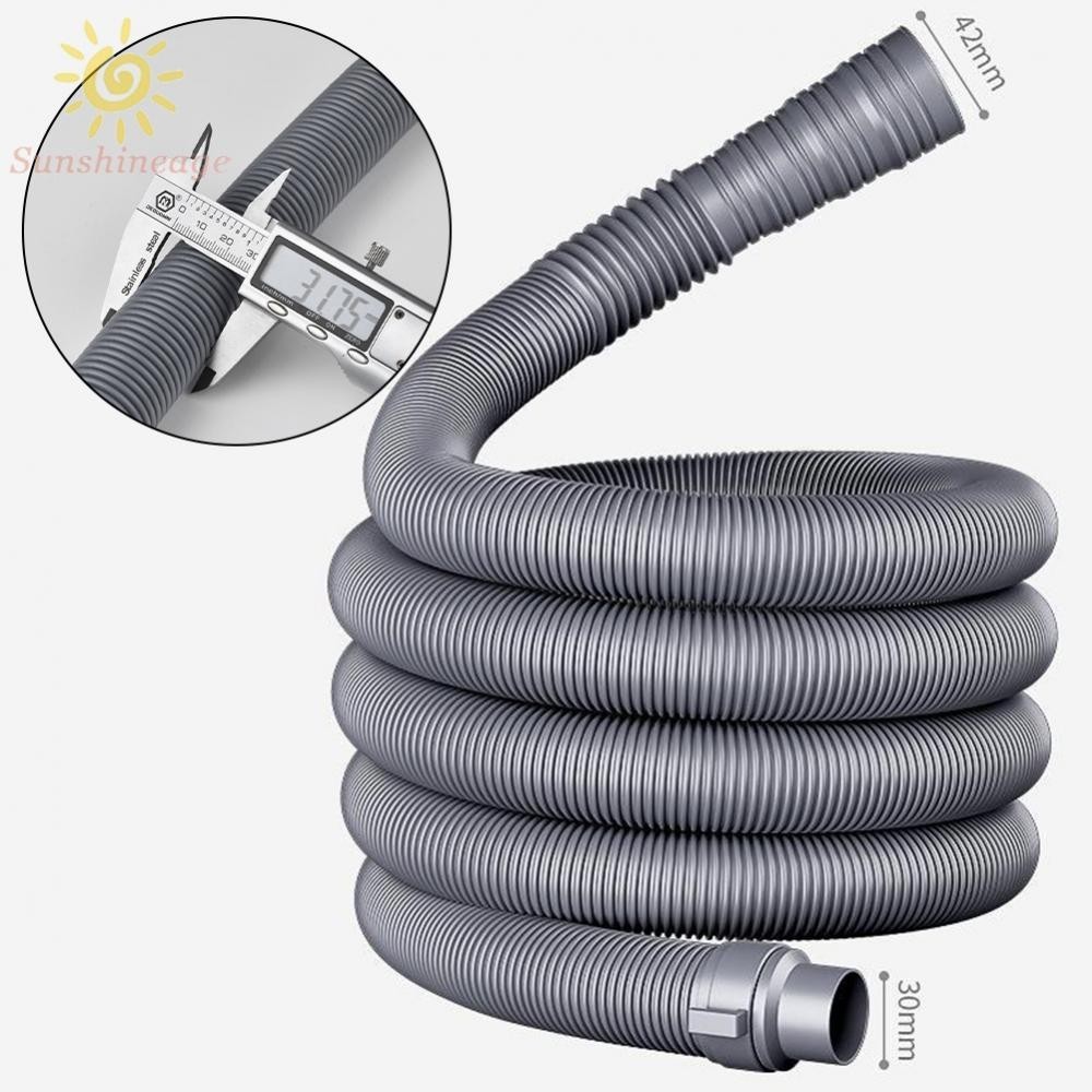 Washing Machine Dishwasher Drain Hose With Hose Clamps Stretchable Flexible Hose