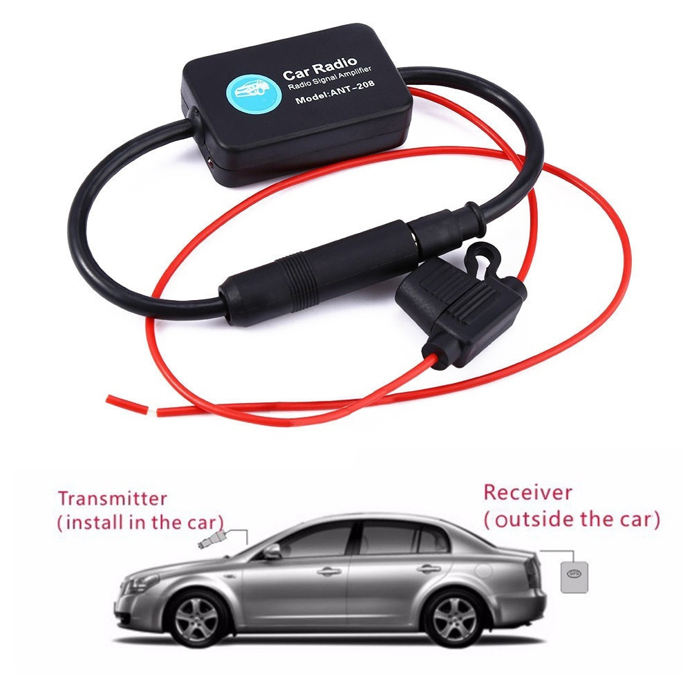 Versatile Reliable 1 set of ANT208 car active antenna 12v FM radio amplifier Signal Enhancement Device - Image 3