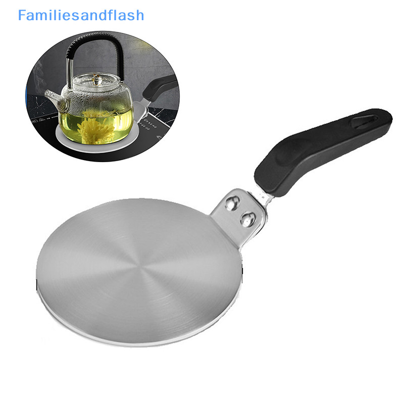 Familiesandflash> Heat Diffuser Plate Stainless Steel Heat Conduction Plate Induction Cooker Diffuser Plate Electric Stove Protector Accessories well