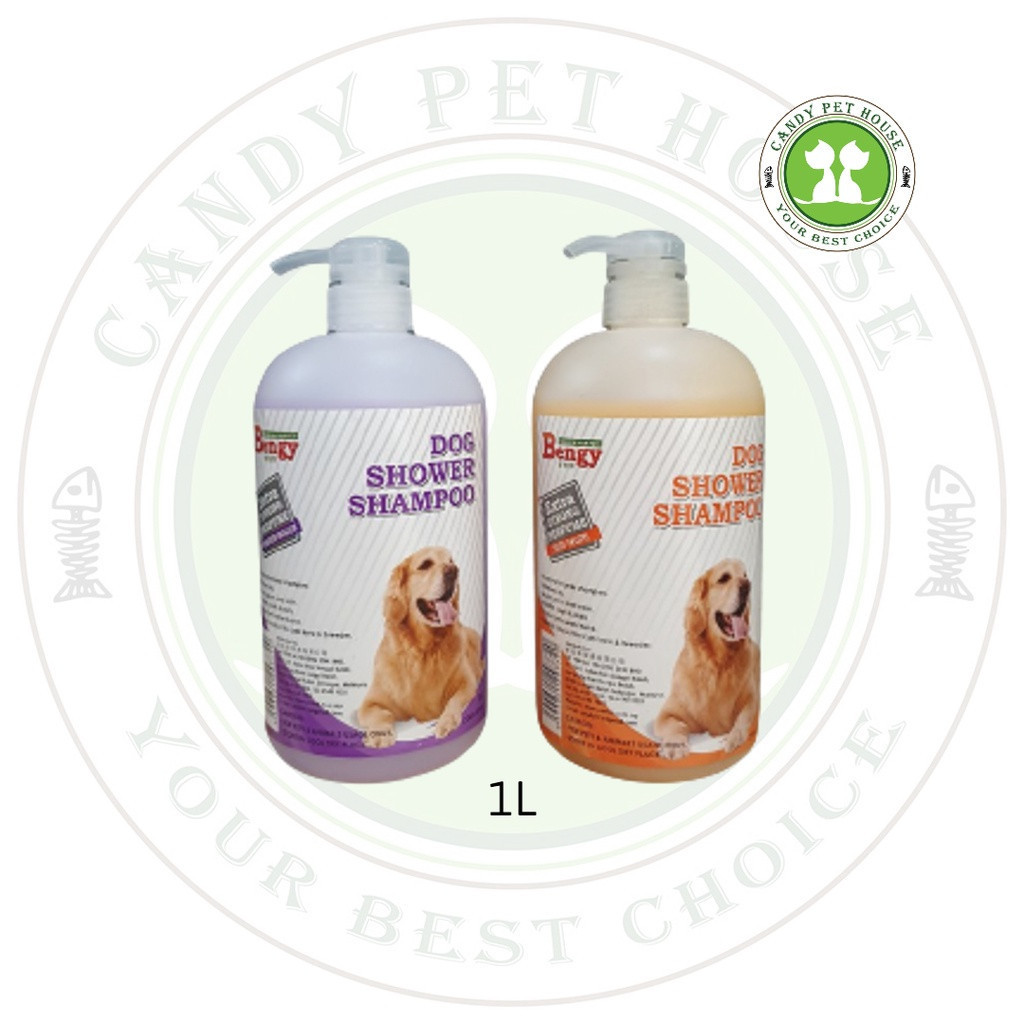 Bengy Dog Shower Shampoo 1L (Purple/Orange)