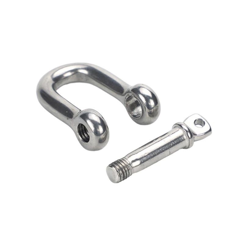 STAINLESS STEEL D TYPE SHACKLE M12 M16 M20 M22 M25