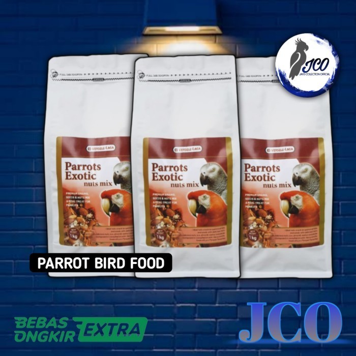 Parrot EXOTIC Imported Grain Feed EXTRA Nutrition MACAU Bird AFGREY