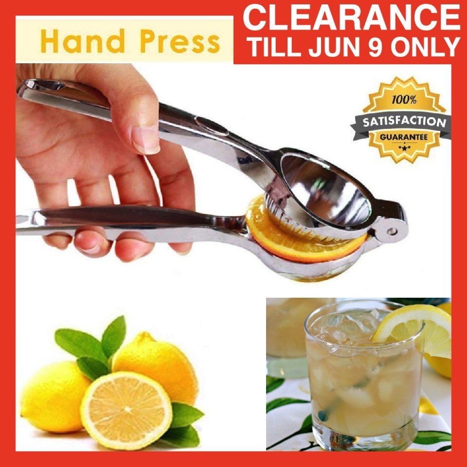 (CHEAP & EFFECTIVE) Stainless Steel Fruit Juicer Squeezer Juicer Manual Hand Press Lemon Lime Orange  Citrus Juicer Tool