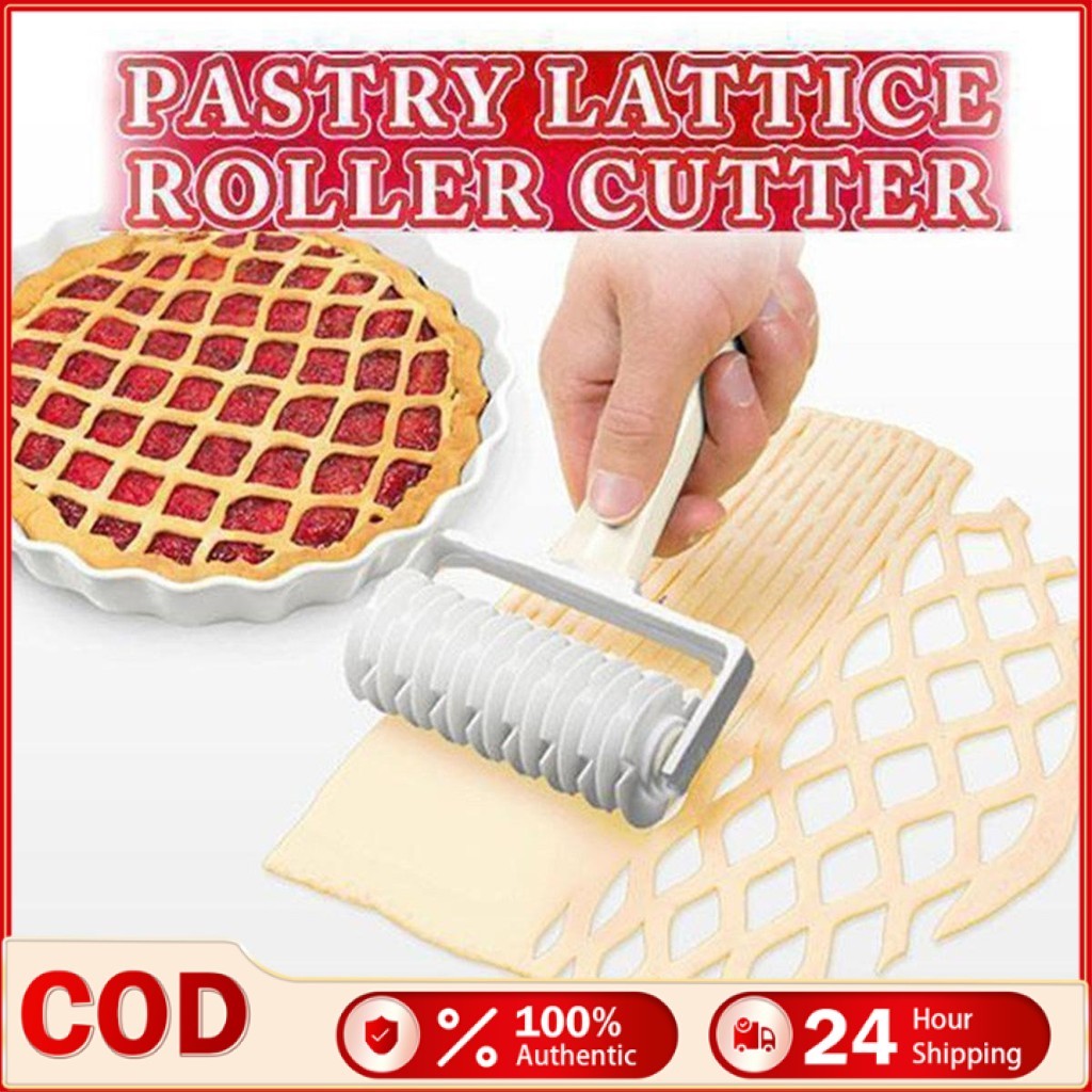 Cookie Pie Pizza Lattice Roller Cutter Pastry Baking Tool Embossing Mold Dough Rollers Kitchen Accessories