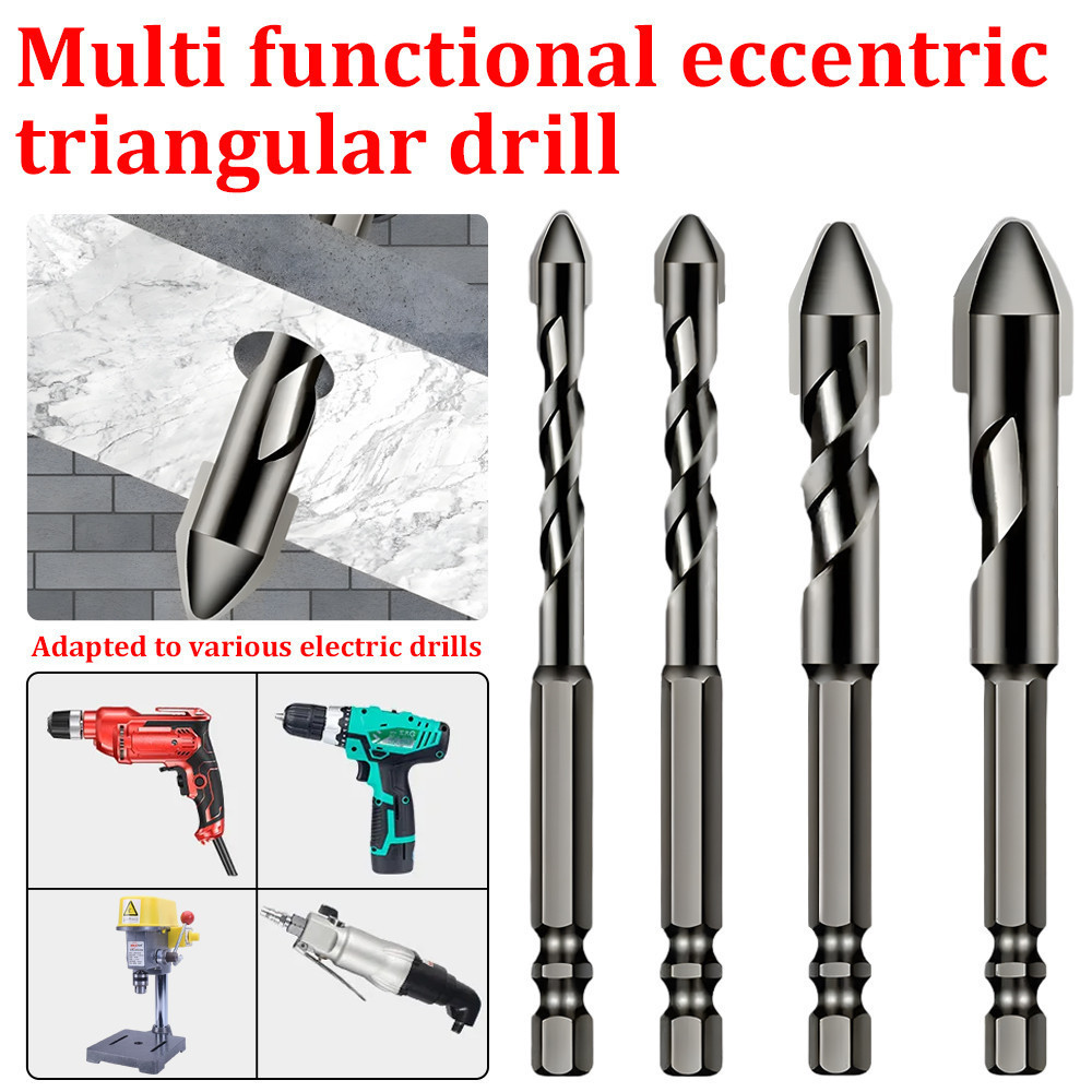 Tool Repair VOKTTA High Hardness Eccentric Drill Precision Drilling 6/8/10/12mm Glass Tile Ceramic Punching Rock Slab... - Image 3