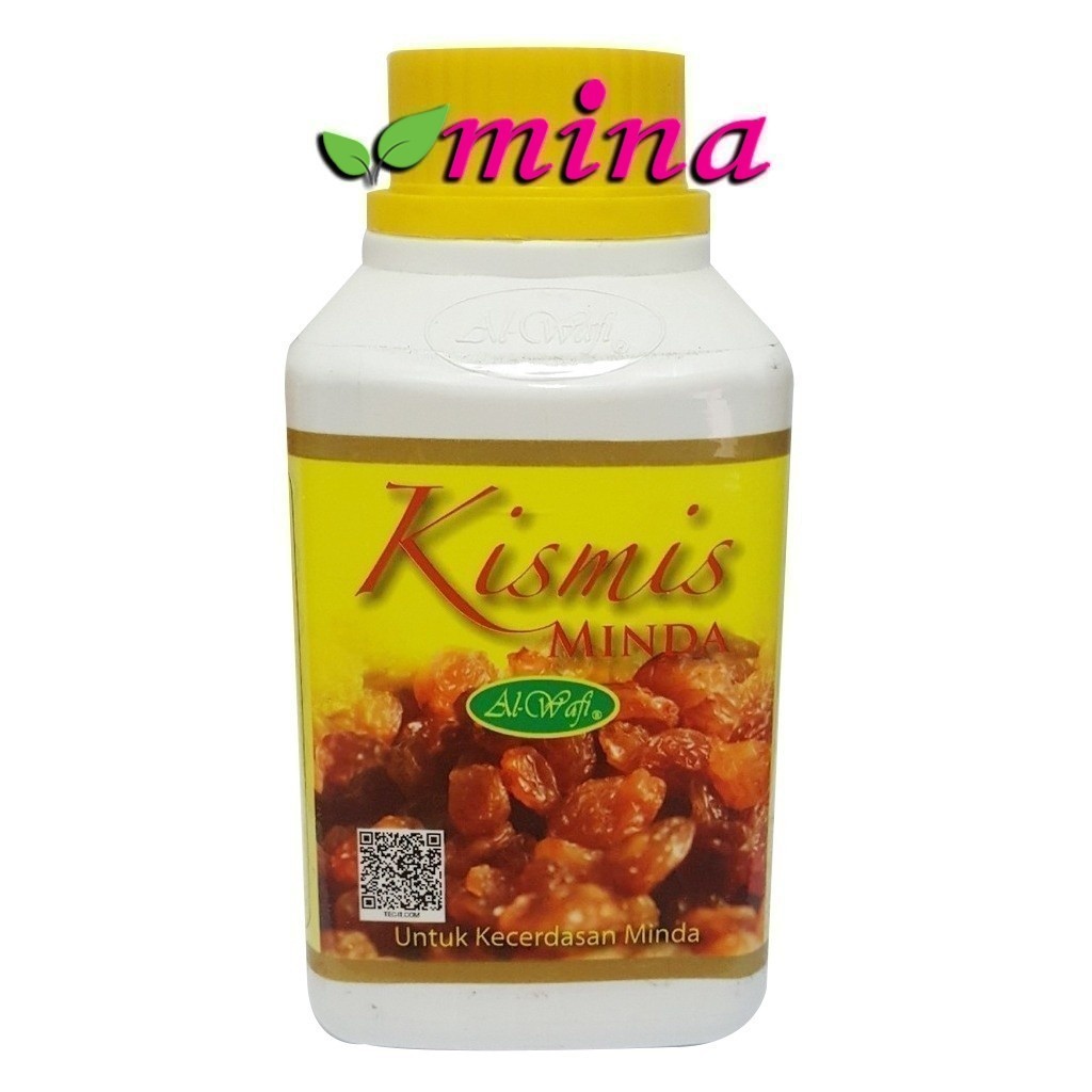 AL-WAFI Kismis Minda 250gm Original HQ Tok Guru HR Doa Borong Ustaz Ismail Kamus Besar Manis