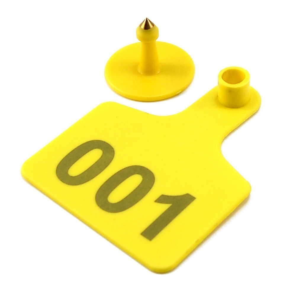 Essential Reliable 100 Sets Numbered Ear Tags Telinga Livestock Identification Calves Sheep Cattle Cows Pig TPU Preci... - Image 5