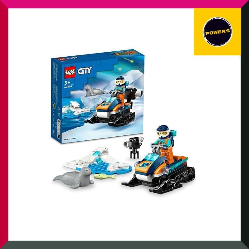 LEGO City Arctic Expedition Snowmobile 60376 Toy Blocks Gifts Adventures Boys Girls 5 yrs ~.