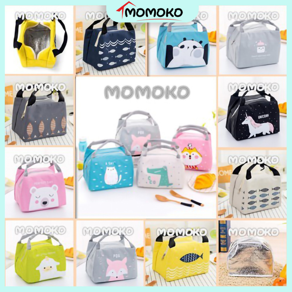 lunch bag for kids cartoon insulated bag thermal cooler bag lunch box bag beg kotak makan tengah hari 保温袋