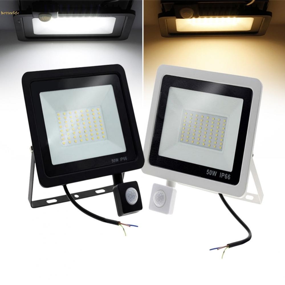 Adjustable Outdoor Lighting Solution 50W LED Flood Light with Motion Sensor