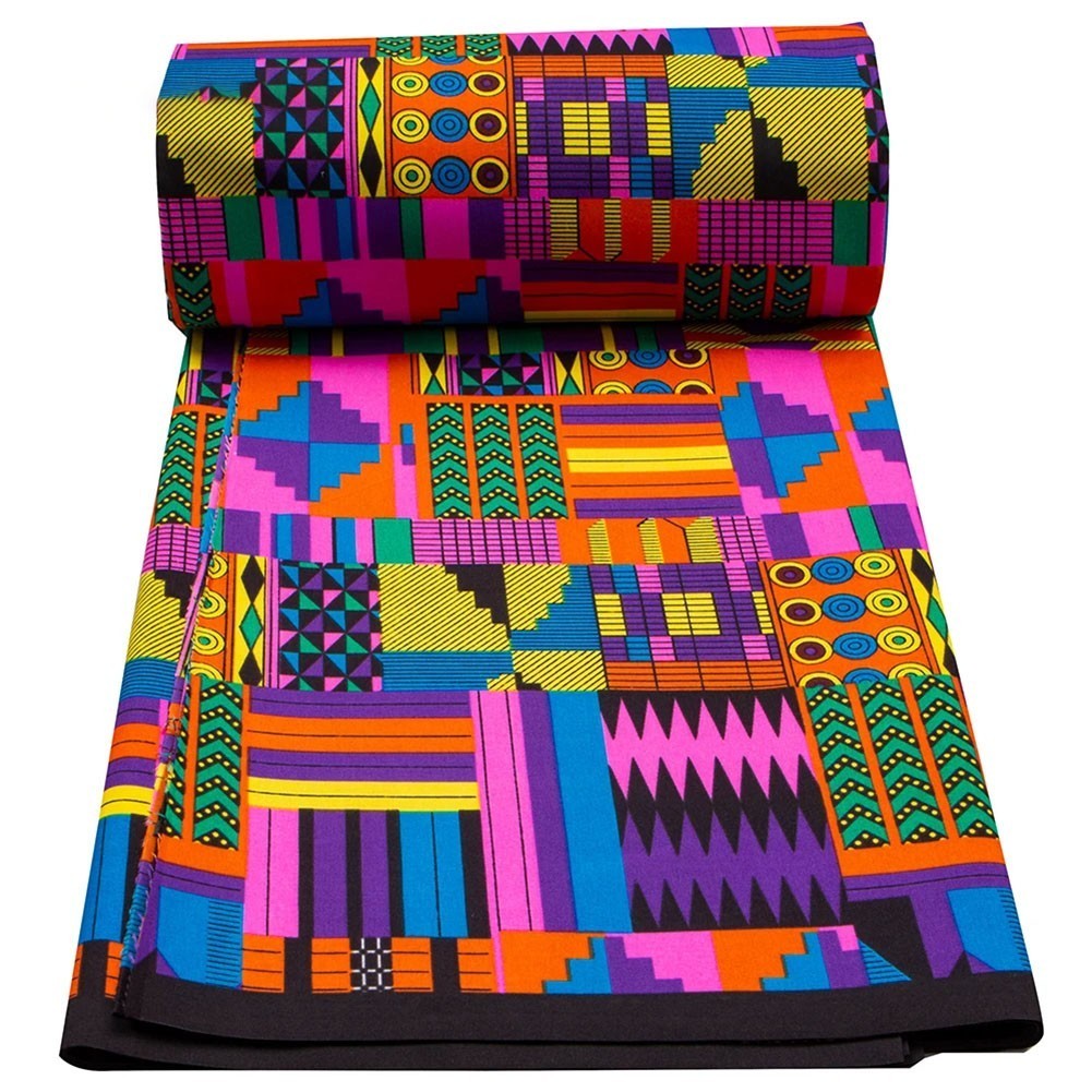 【BABYCITY】Africa Prints Batik Wax Fabric African Dress Craft DIY Sewing Textile Polyester