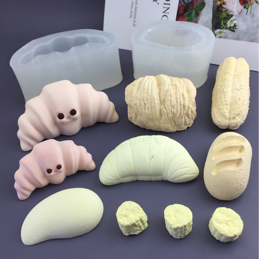 Fried Dough Sticks Claw Bag Mango Durian Shape Silicone Mold Aromatherapy Gypsum Candle Mould Chocolate Cake Decorations Mochi Toy DIY Baking Mold*&**