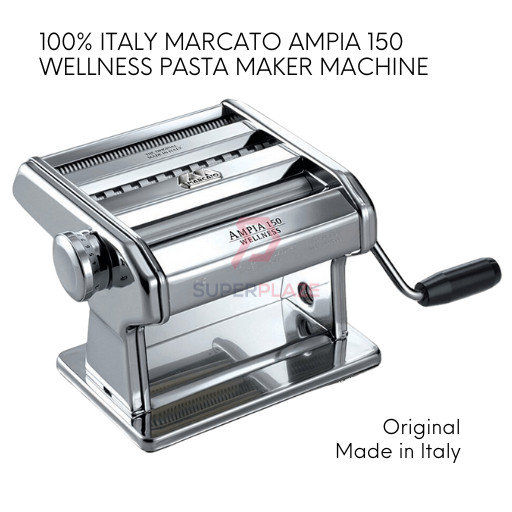 Original Italy Marcato Ampia 150 Wellness Pasta Maker Machine Noodle Maker