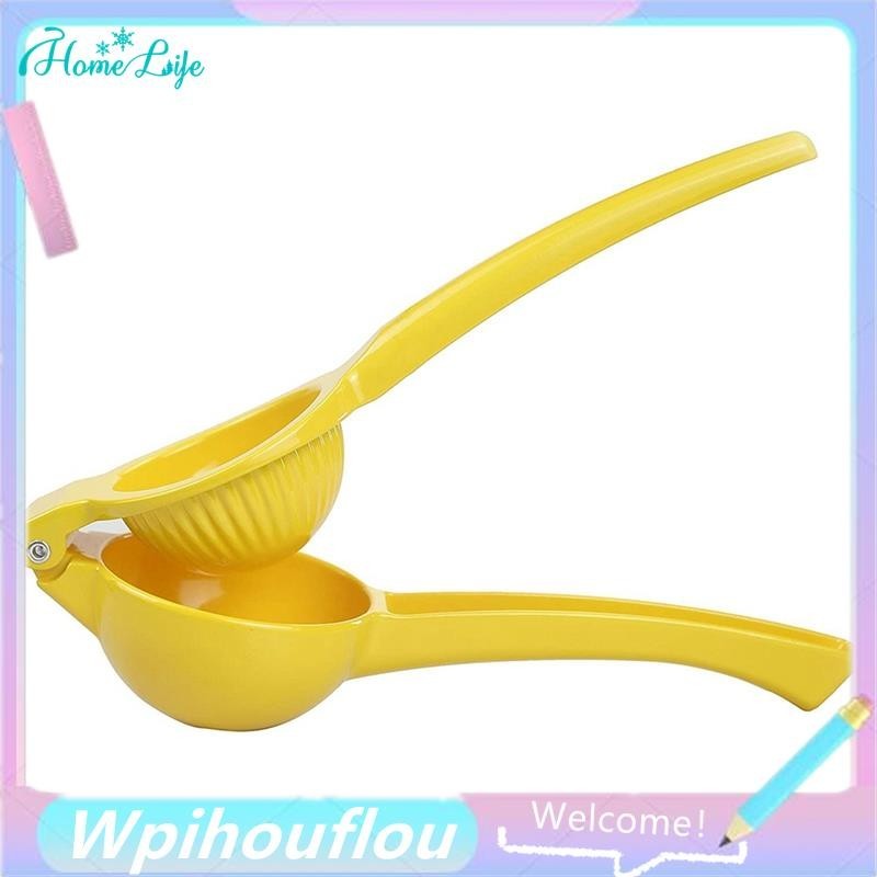 [HoME&life] Handheld Lemon Lime Juicer Manual Fresh Juice Squeezer Extractor Heavy Duty Metal Orange Citrus Fruit Hand Held Press