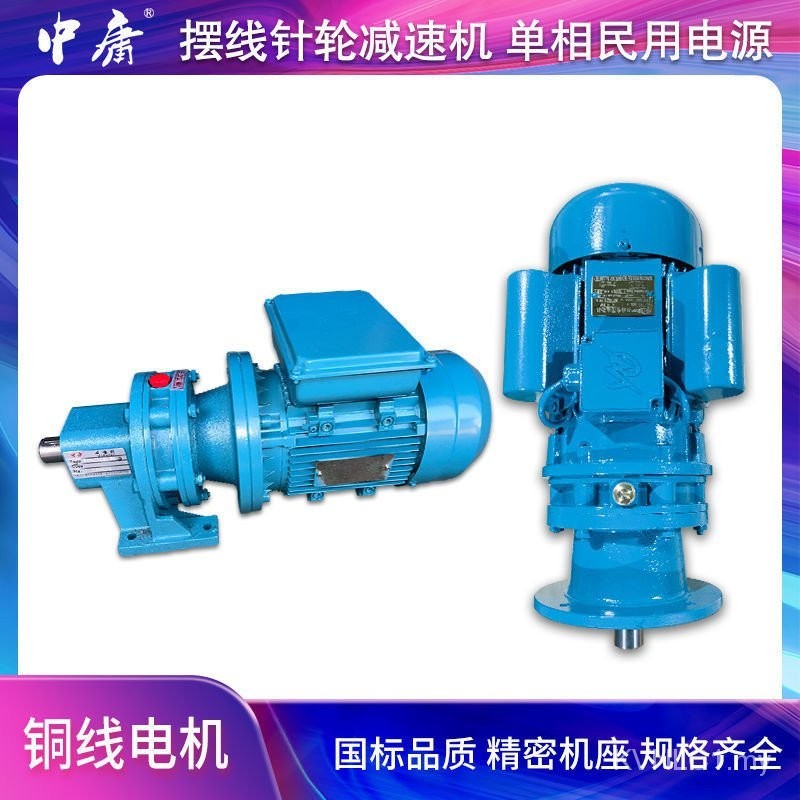 Bx Changzhou Zhongyong Planet Swing Thread Needle Wheel Reducer Vertical Horizontal Three-Phase Electric All Copper Motor T