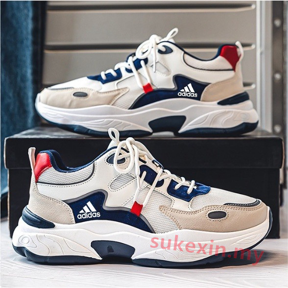 Ready Stock Kasut Lelaki Casual Men Sneakers 2024 New lelaki sepatu Fashion Men Sports Shoes Running Shoes Casual Anti-slip Wear-resistant