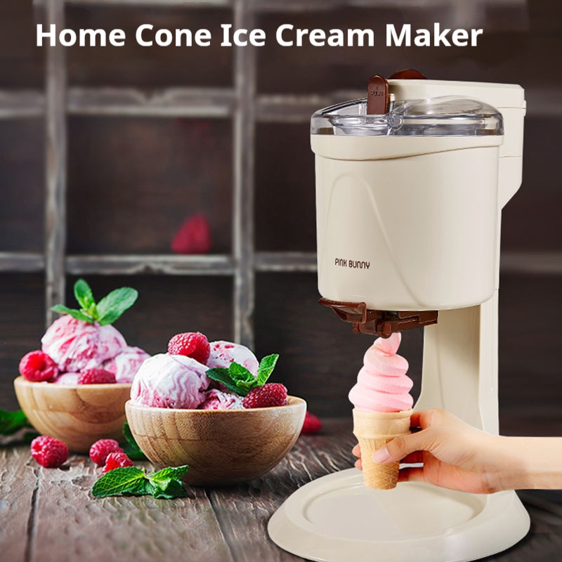 🔥Fully automatic ice cream machine/ice cream machine/ice cream machine DIY/cone aiskrim ice cream maker machine mini🔥