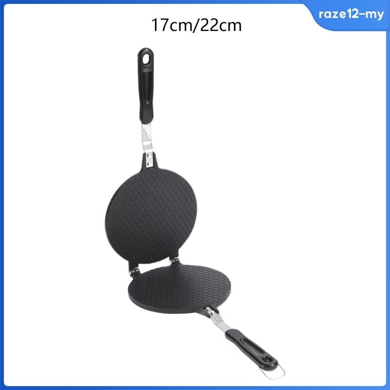 [RazecaMY] Egg Crispy Omelette Pan Flat Pan Multifunctional Waffle Pan Baking Tools Ice Cream