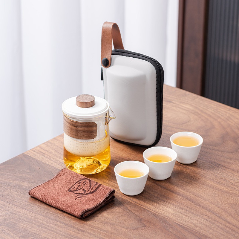 Tea Set Teapot Travel Tea Set Teacup Tea Set Tea Pot Set Teapot Tea Cup Travel Tea Set Camp Glass Ceramic Tea Set Gift tea making tools Japanese tea set travel tea cup set Chines