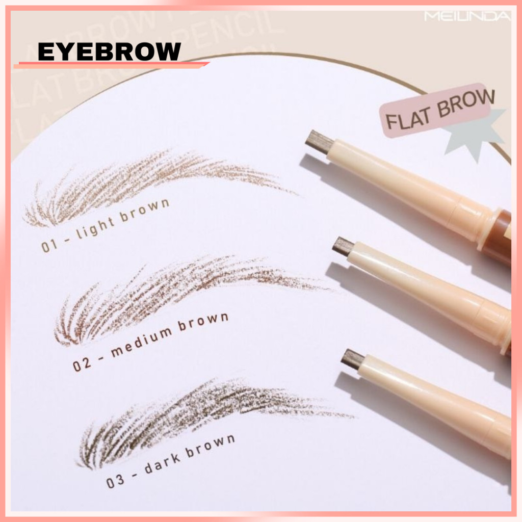 MELINDA EYEBROW FLAT BROW PENCIL 3COLOUR