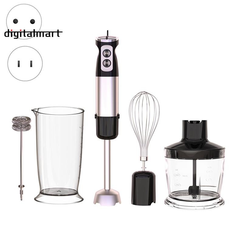 Immersion Hand Blender 5 In1 600W Electric Blender Handheld Stick Mixer Emulsion Blenders for Kitchen Smoothie