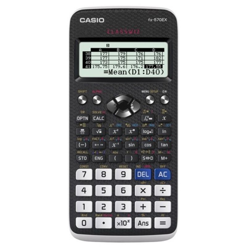 Scientific Calculator Fx-570 Ex Classwiz