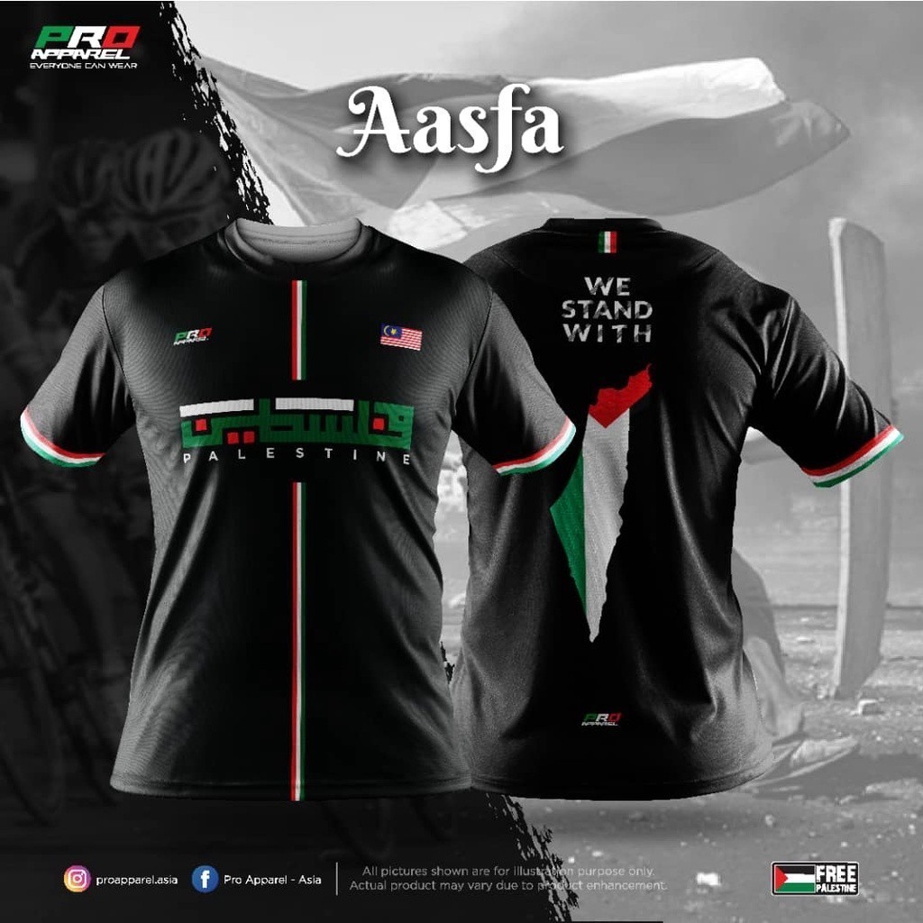 2024 fashion [CLEARANCE] Tshirt PALESTIN AASFA SHORT by Pro Apparel