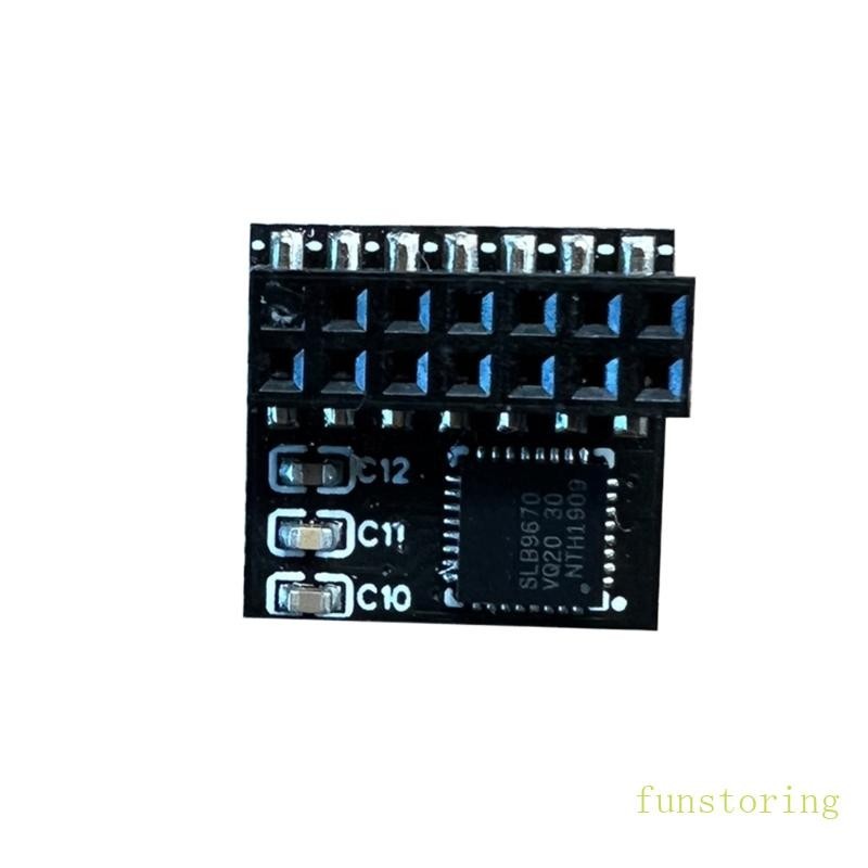 FUN 14Pin TPM2 0 Remote Card Encryptions Security Module Powerful Data Protections