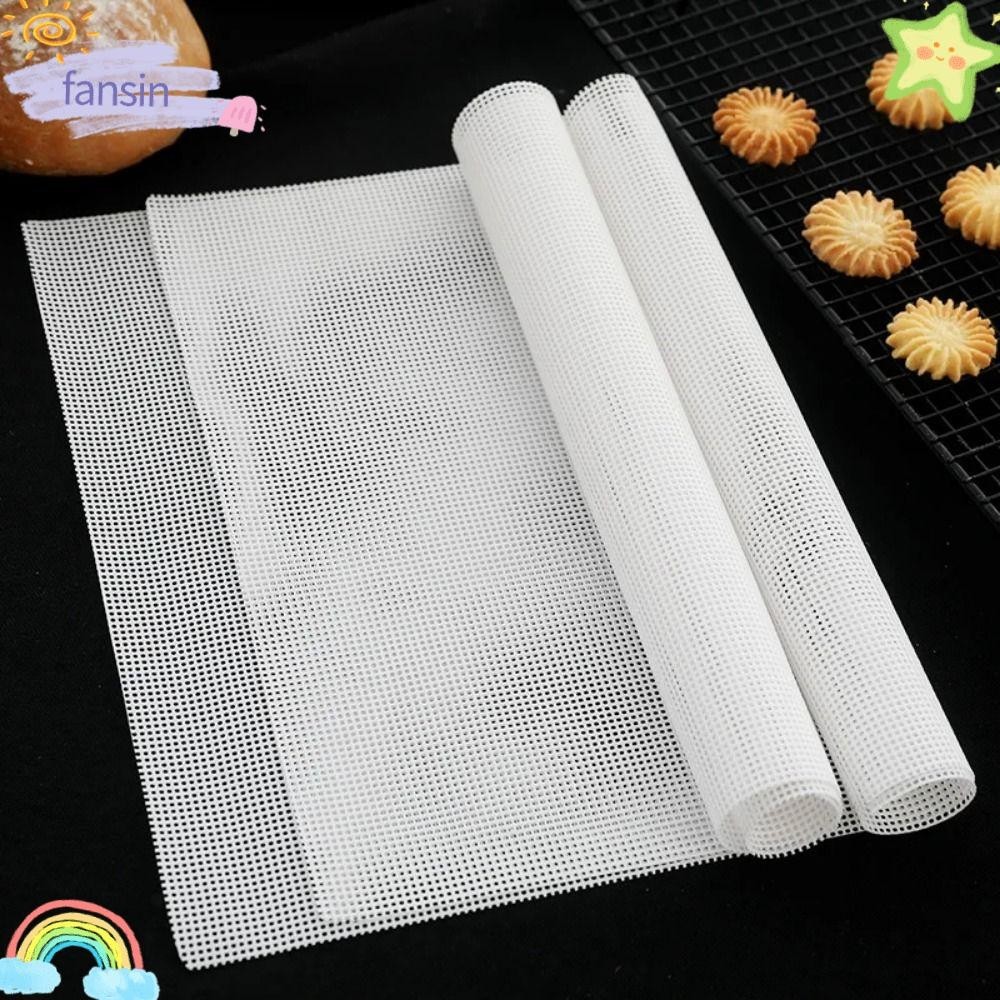 FANSIN 1Pcs Steamer Mesh Pad, Silicone Oven Kitchen Accessories Dehydrator Sheets, Thickened Reusable Food Fruit Dryer Non-Stick Baking Mat