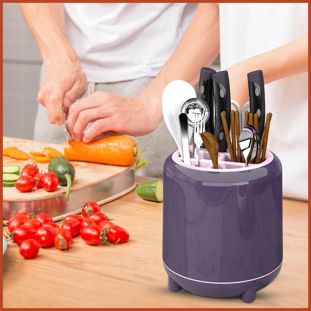 Kitchen Utensil Holder for Countertop Cooking Utensils Holder with No-Tip Weighted Base Dishwasher Safe Chopstick gomy