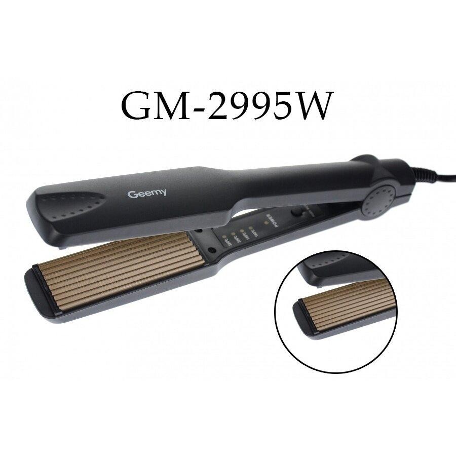 geemy-2995 Infrared Hair Styling Tools Hair Straightener and Curler Potable Hair Curling Straightening Mac