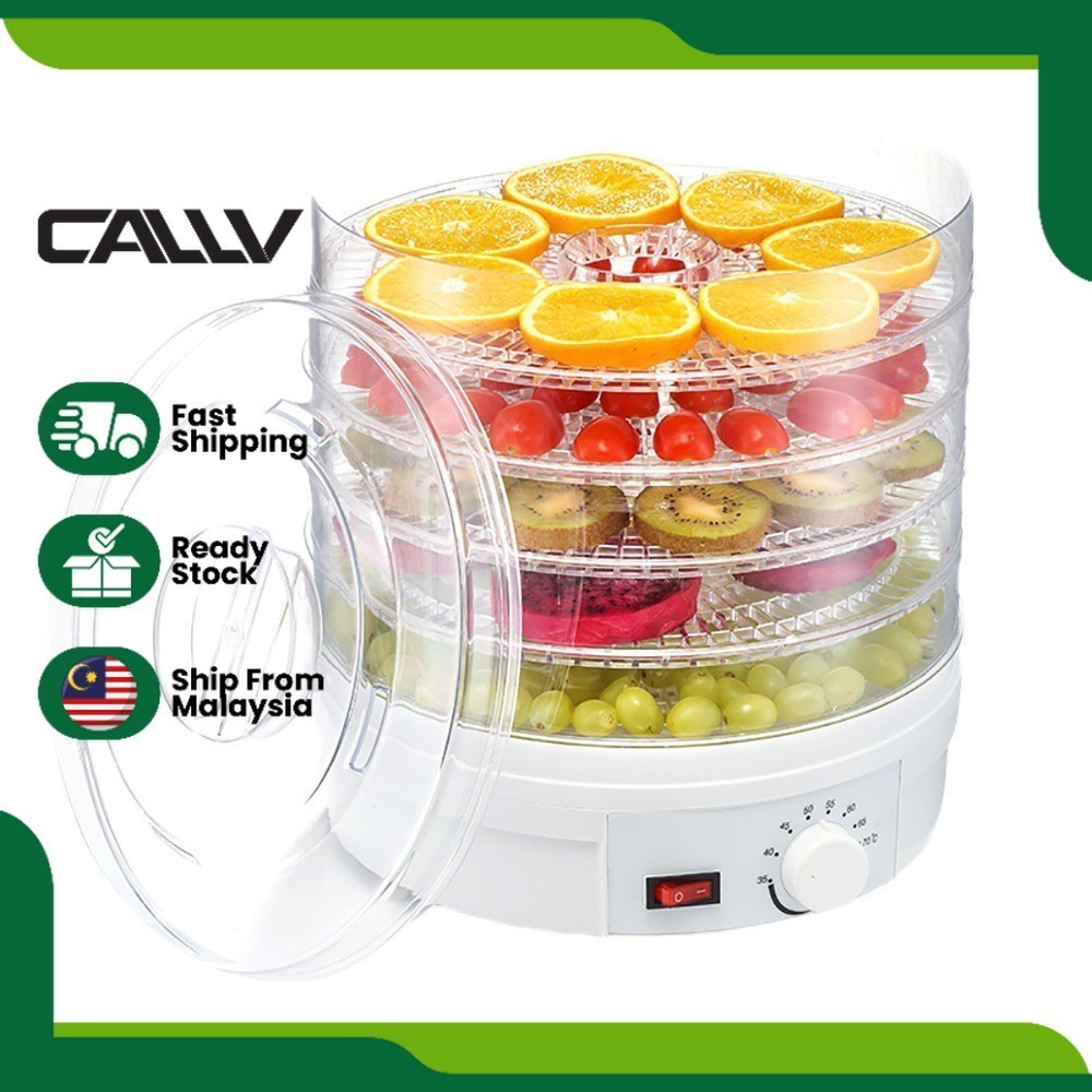 Vegetable dried fruit machine food dehydrator household 110V fruit dryer pet food hot air dryer