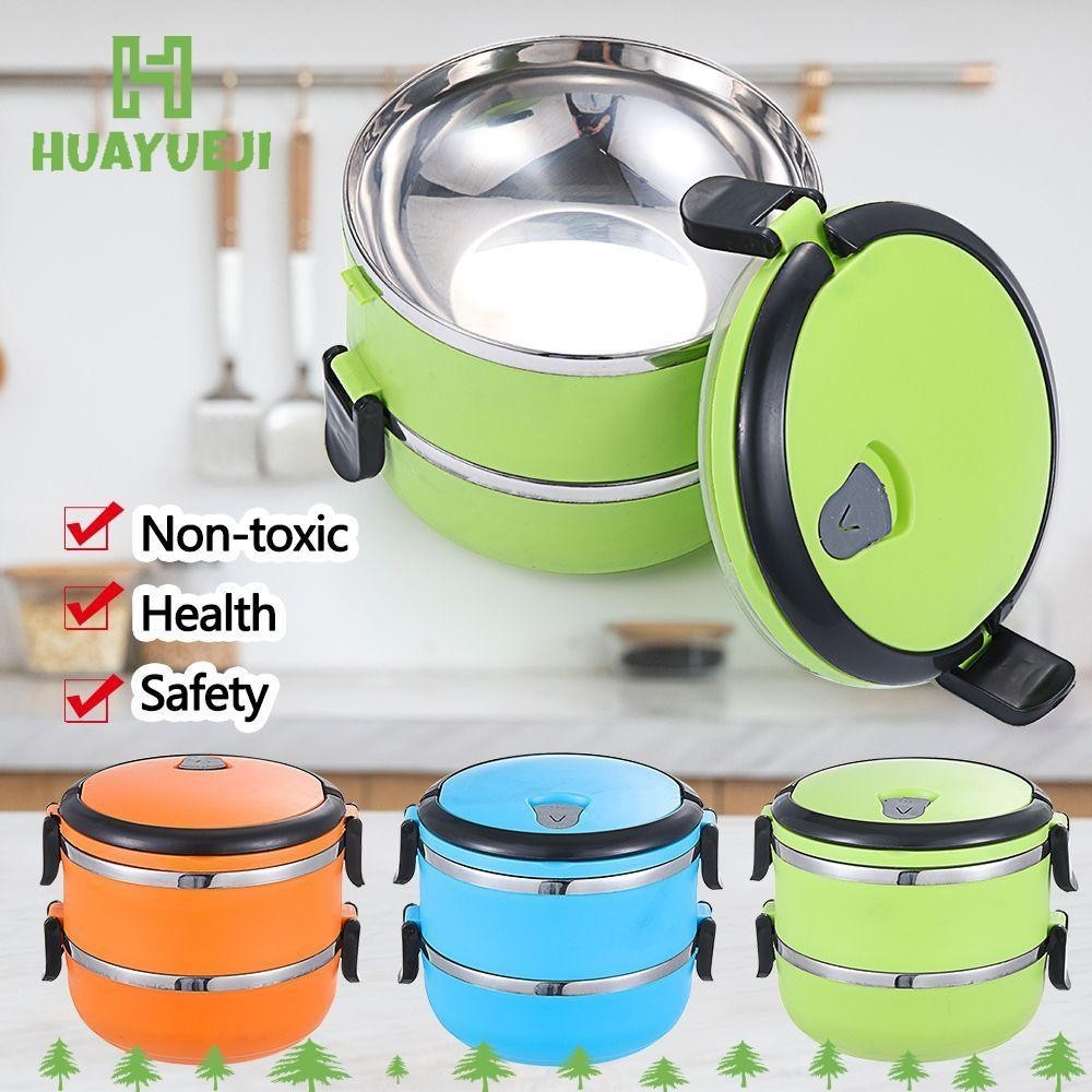 HUAYUEJI Warmer Food Container Portable Kids Adult Kitchen Storage Lunch Box