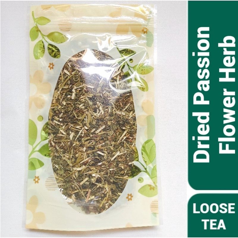 ORGANIC DRIED PASSION FLOWER HERBS, CUT & SIFTED CLAMING TEA (30 Gram) -x1