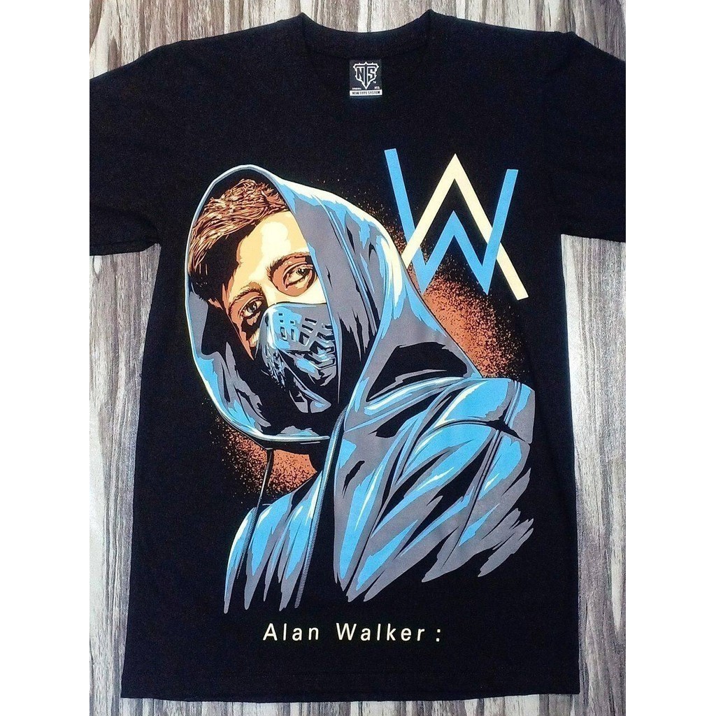 fashion 19r331 2024 Alan Walker English Norwegian Dj Tribute to Edm Legend Nts Original New Type System T-shirt