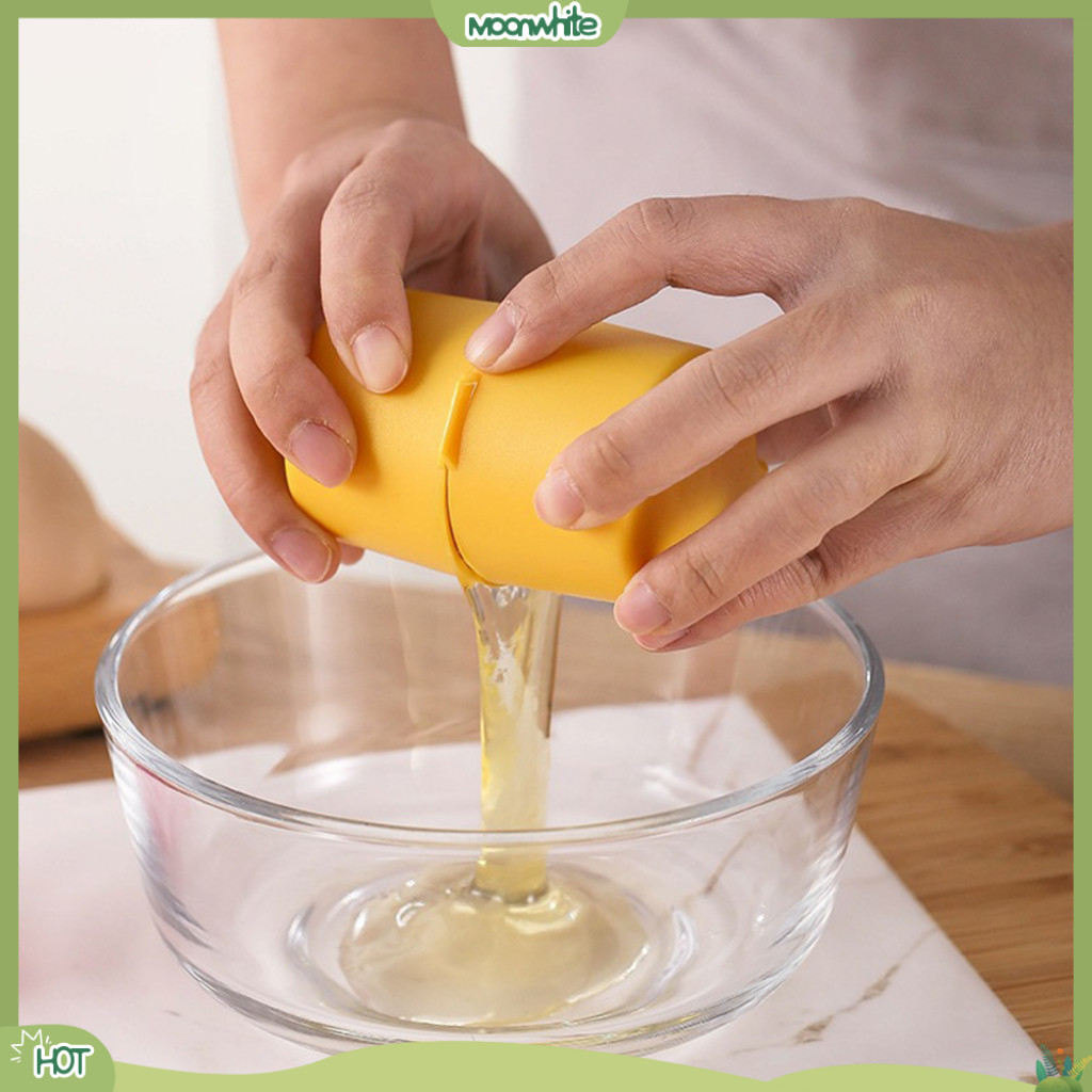 [MOONWHITE] Egg Opener Topper Cutter Practical Egg Cracker Tool Easy Egg Opener Tool for Chicken Duck Goose Eggs Handy Eggshell Breaker Cutter Topper Remover Kitchen Gadget Fast